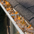 What damage can not having gutters cause?